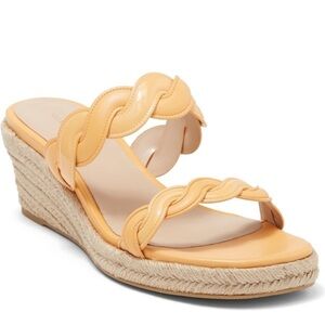 NEW! Stuart Weitzman Mango Twist Espadrille Wedge Sandal - Size 6